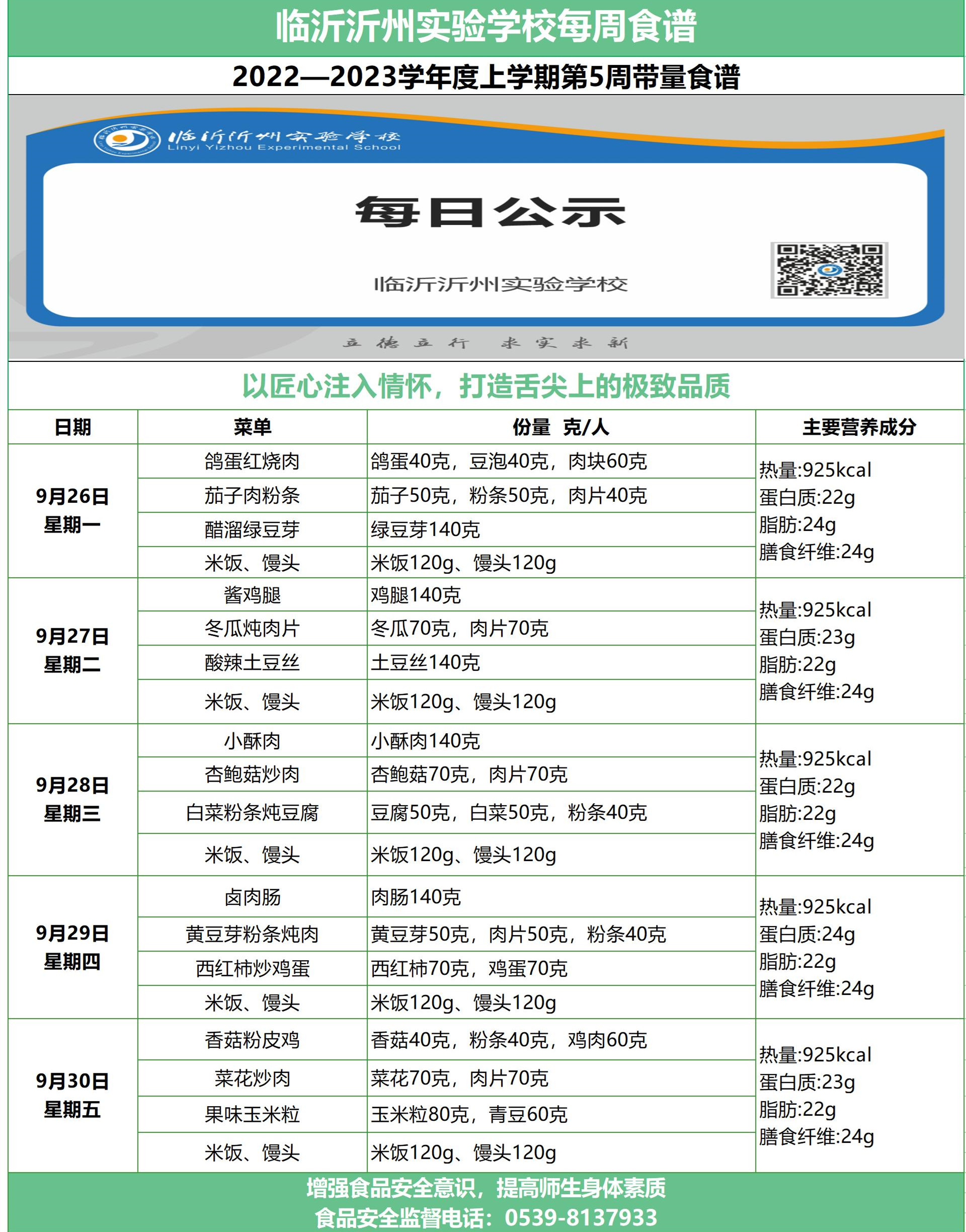 臨沂沂州實驗學校第五周帶量食譜 _A1D33.jpg